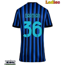 Inter Milan Matteo Darmian #36 Replica Home Shirt Ladies 2025-26 Short Sleeve